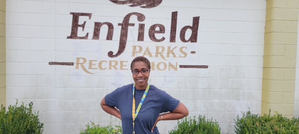Dominette Hatchett, director of Enfield Parks and Rec