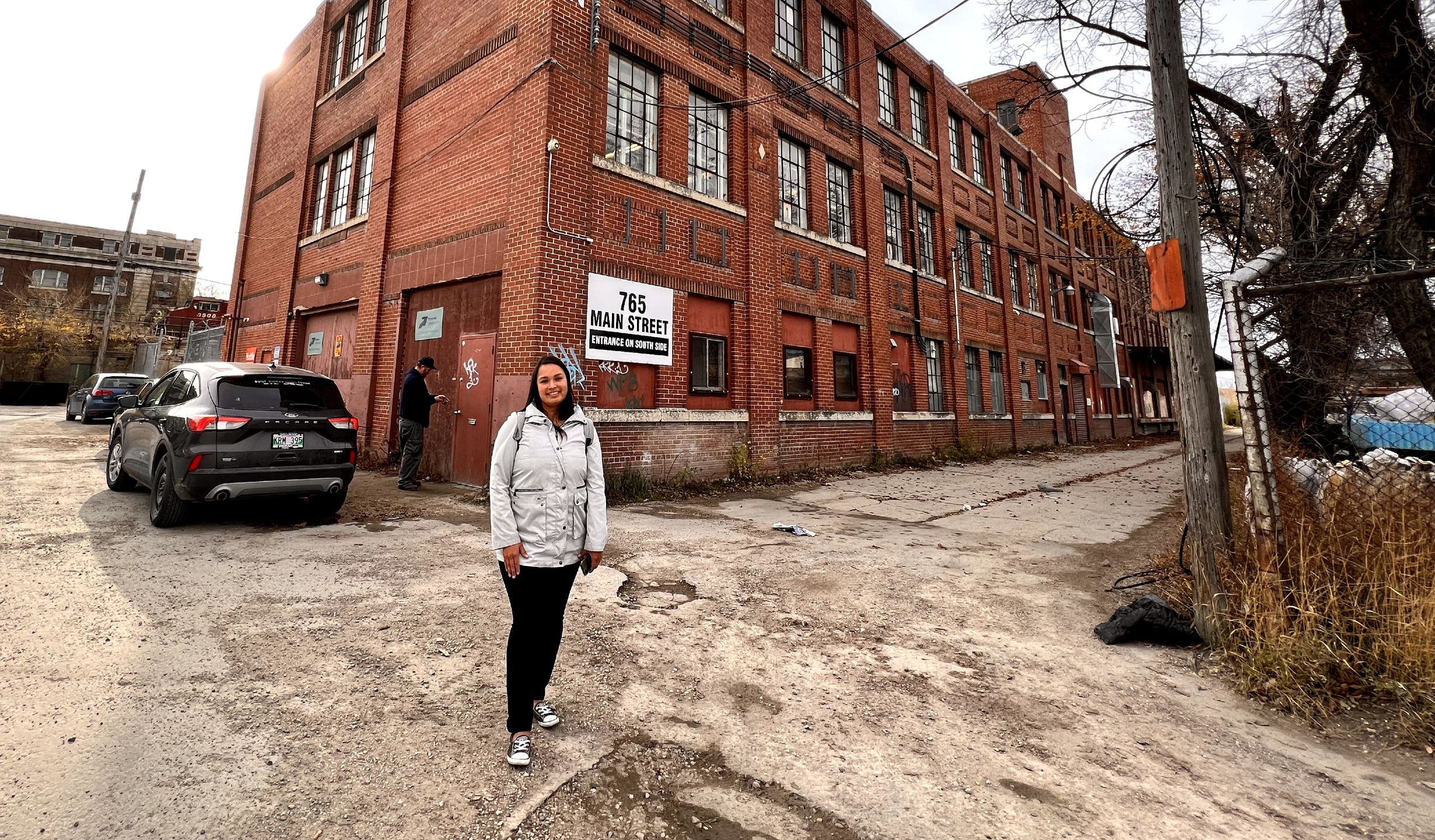 Jewel Pierre-Roscelli, former Program Coordinator at Indigenous Vision for the North End and helped start North End Connect.