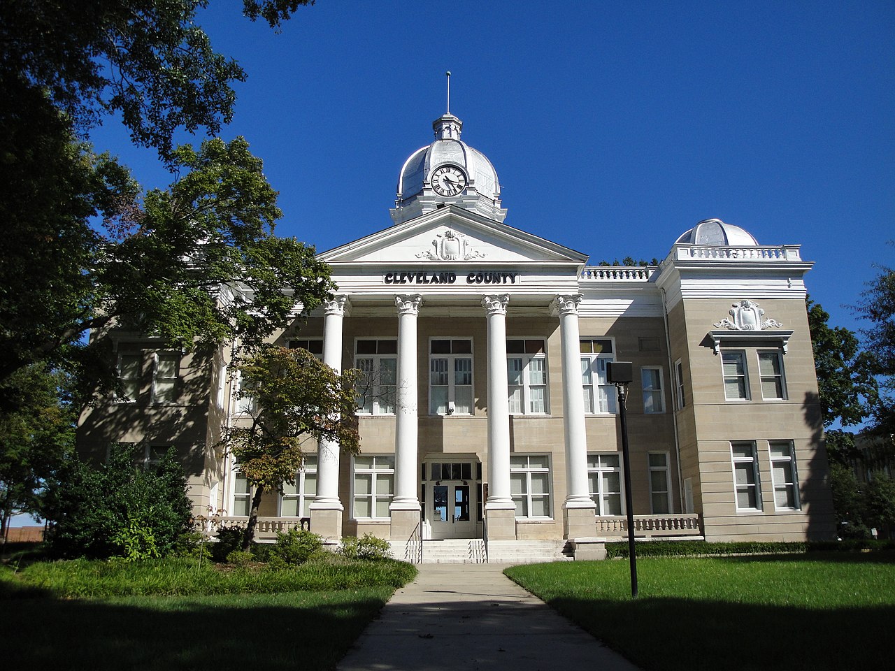 Photograph of buildings in Lewis County