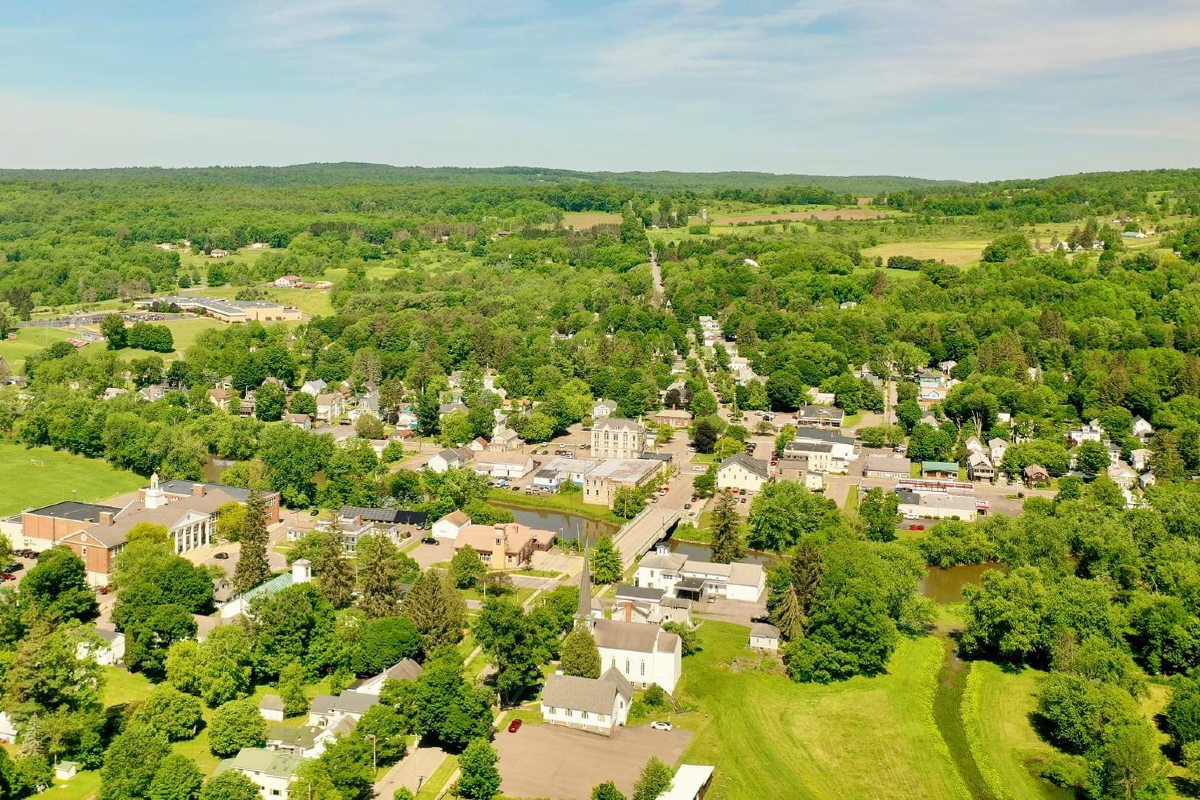 Man interacting with a tablet computer