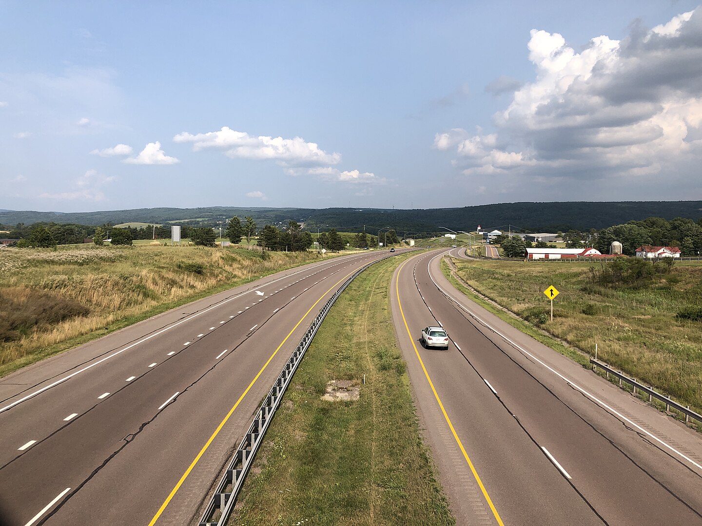 Photograph of buildings in Lewis County