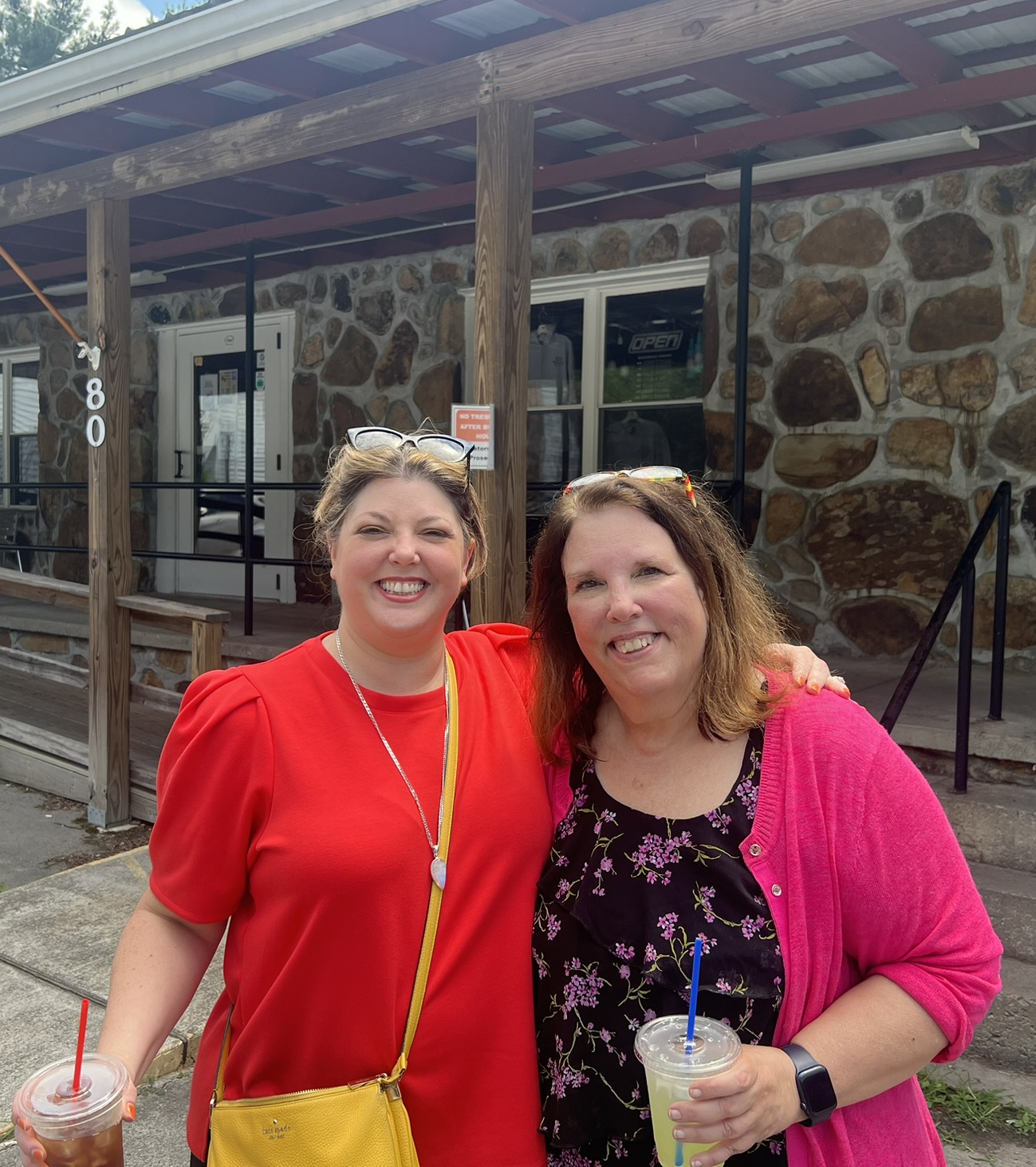 Photograph of Kari Collins and Sam Schartman