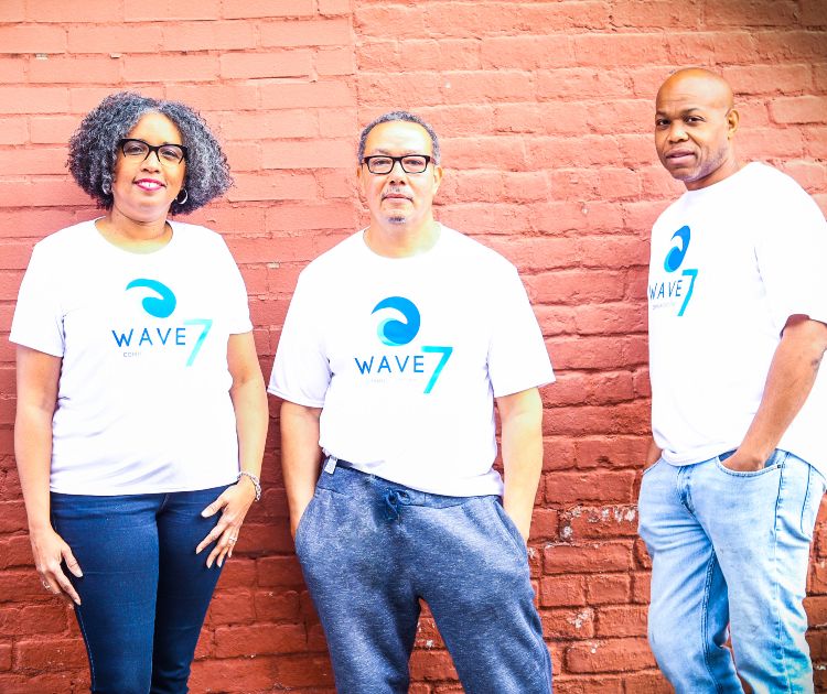 LaShawn Williamson and Wave 7 Team