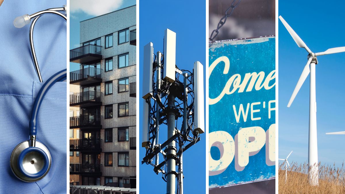 Health, Housing, Small Business, Climate. Why Not Broadband?